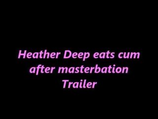 Heather çuň eats gutarmak right after masterbation clip trailer