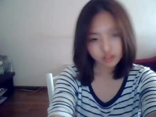 Korean babe on web cam