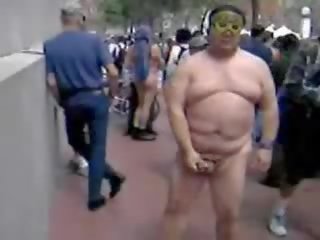 Fat Asian buddy Jerking On The Street movie